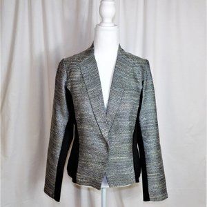 Maurices Silvery Stitched Blazer Jacket